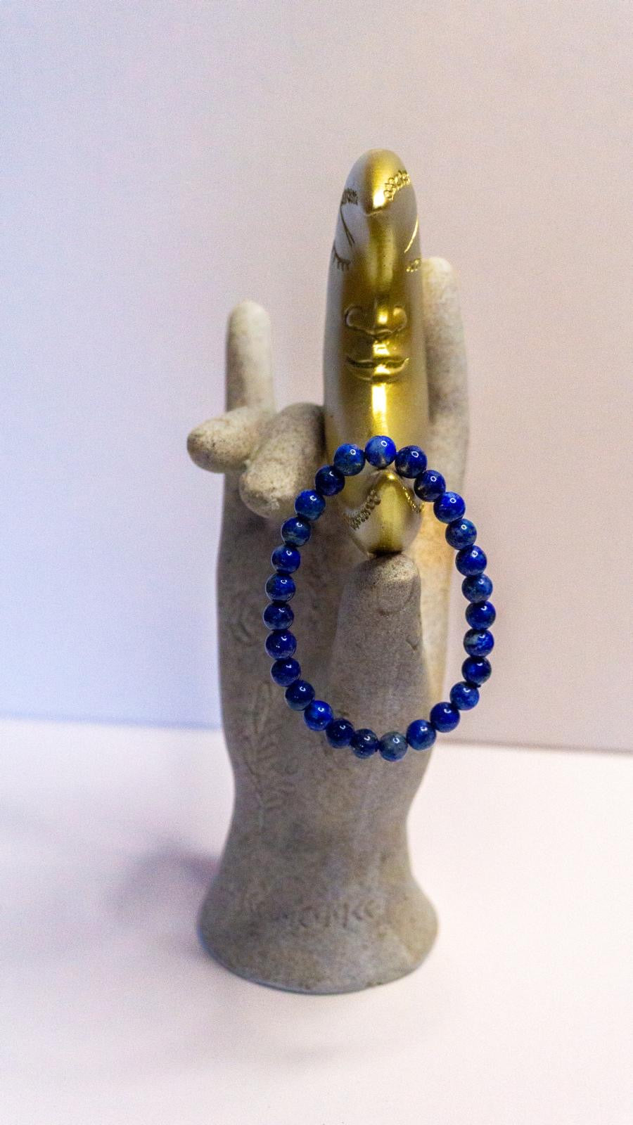 Bracelet Lapis-Lazuli (6mm)