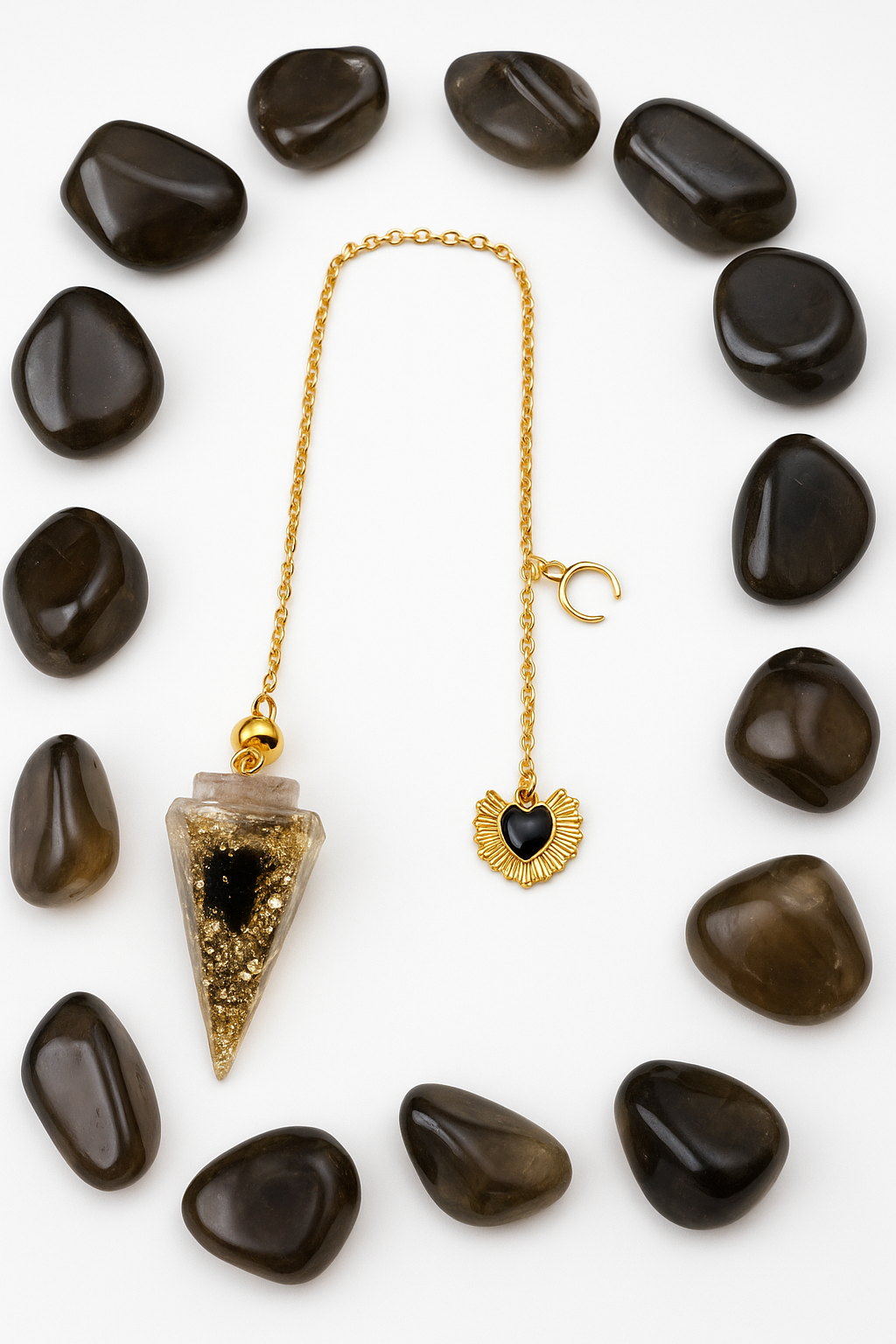 Pendule Divinatoire Or