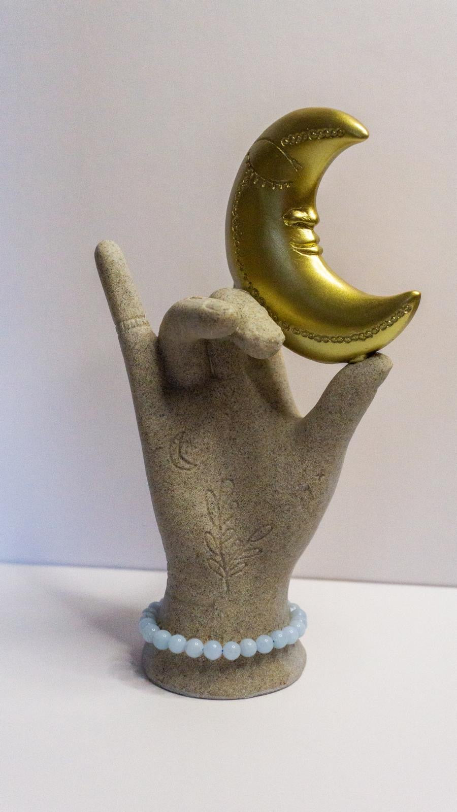 Bracelet Aigue Marine (6mm)