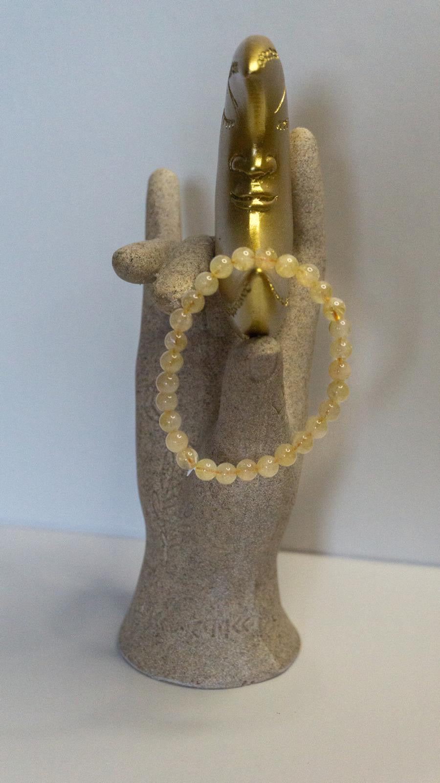 Bracelet Citrine (6mm)