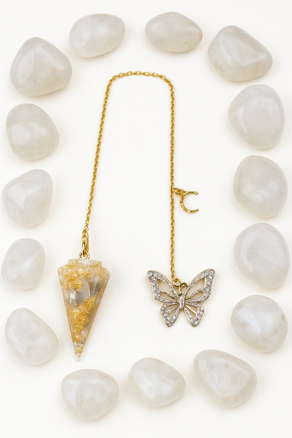 Pendule Divinatoire Or