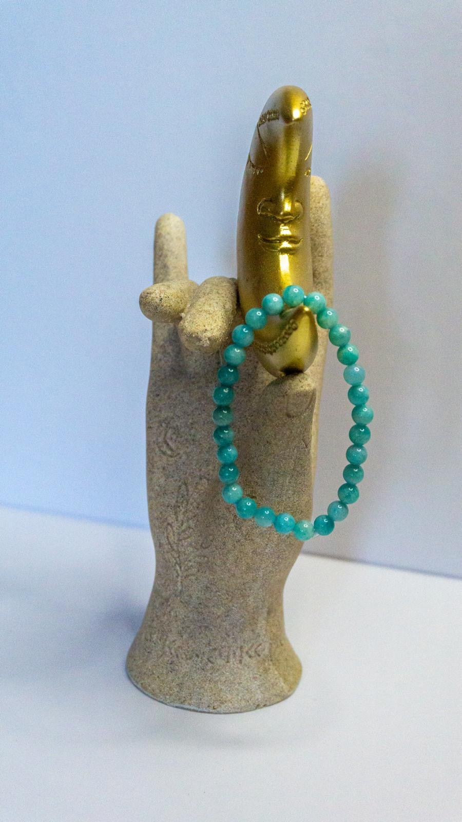 Bracelet Amazonite (6mm)
