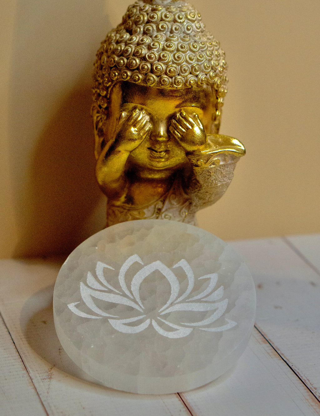 Pierre de rechargement sélénite