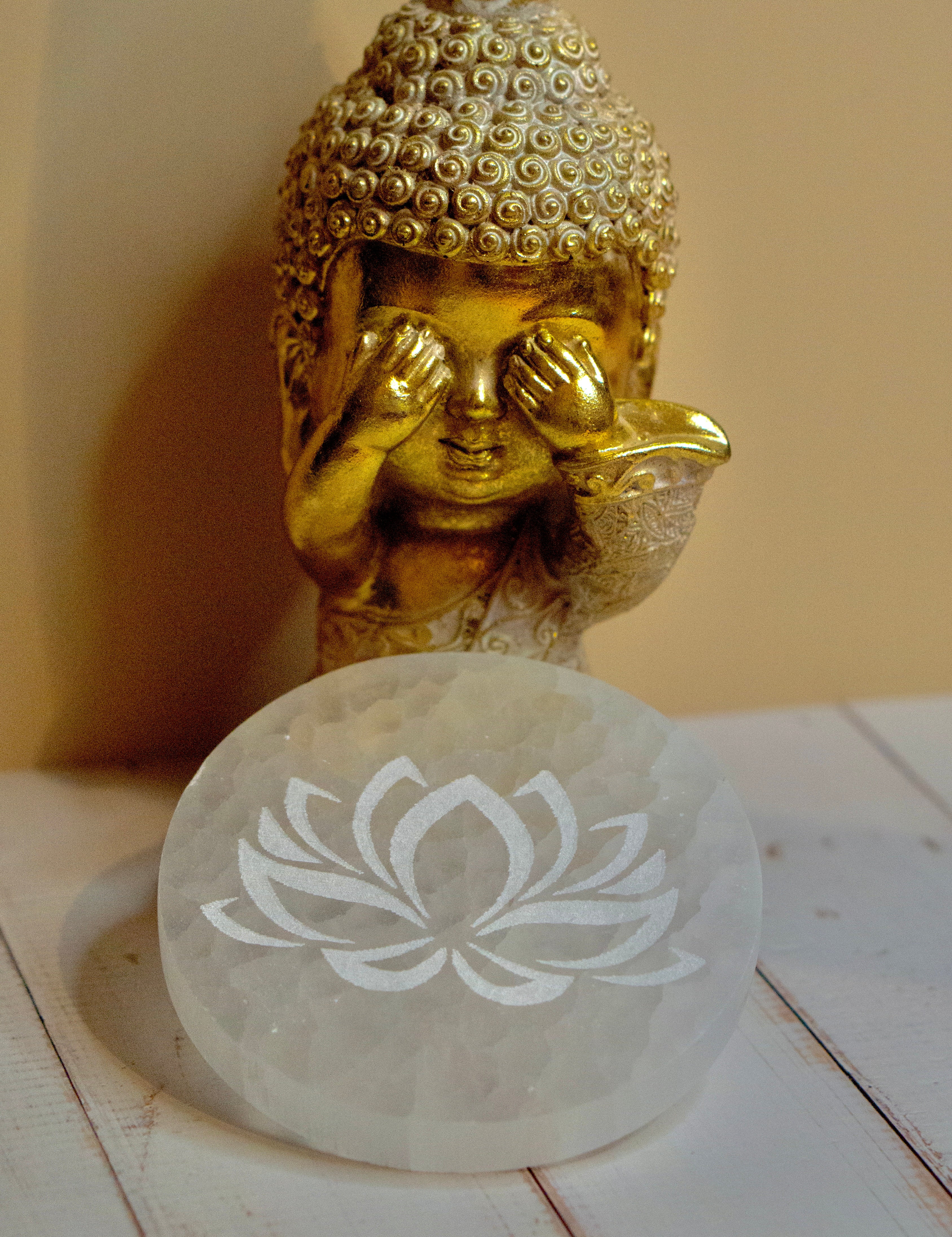 Pierre de rechargement sélénite