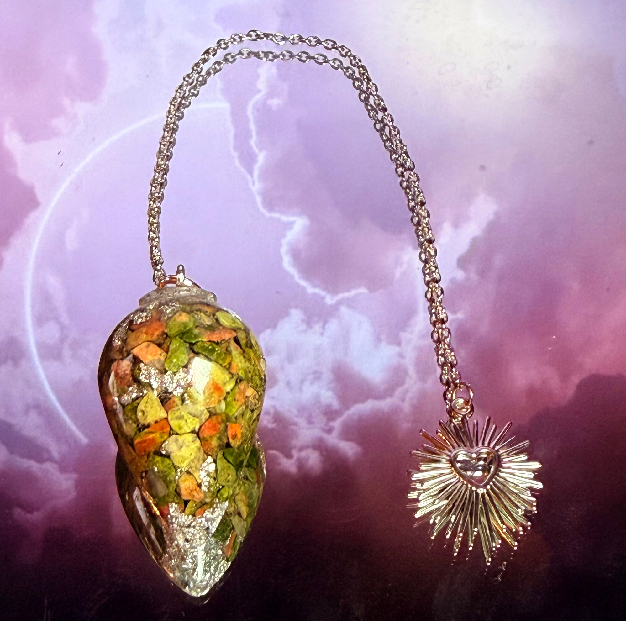 Pendule Unakite