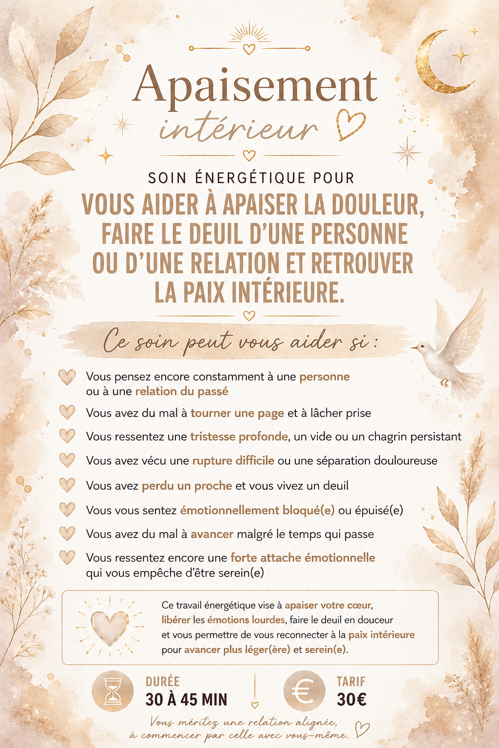 Soin énergétique par thème