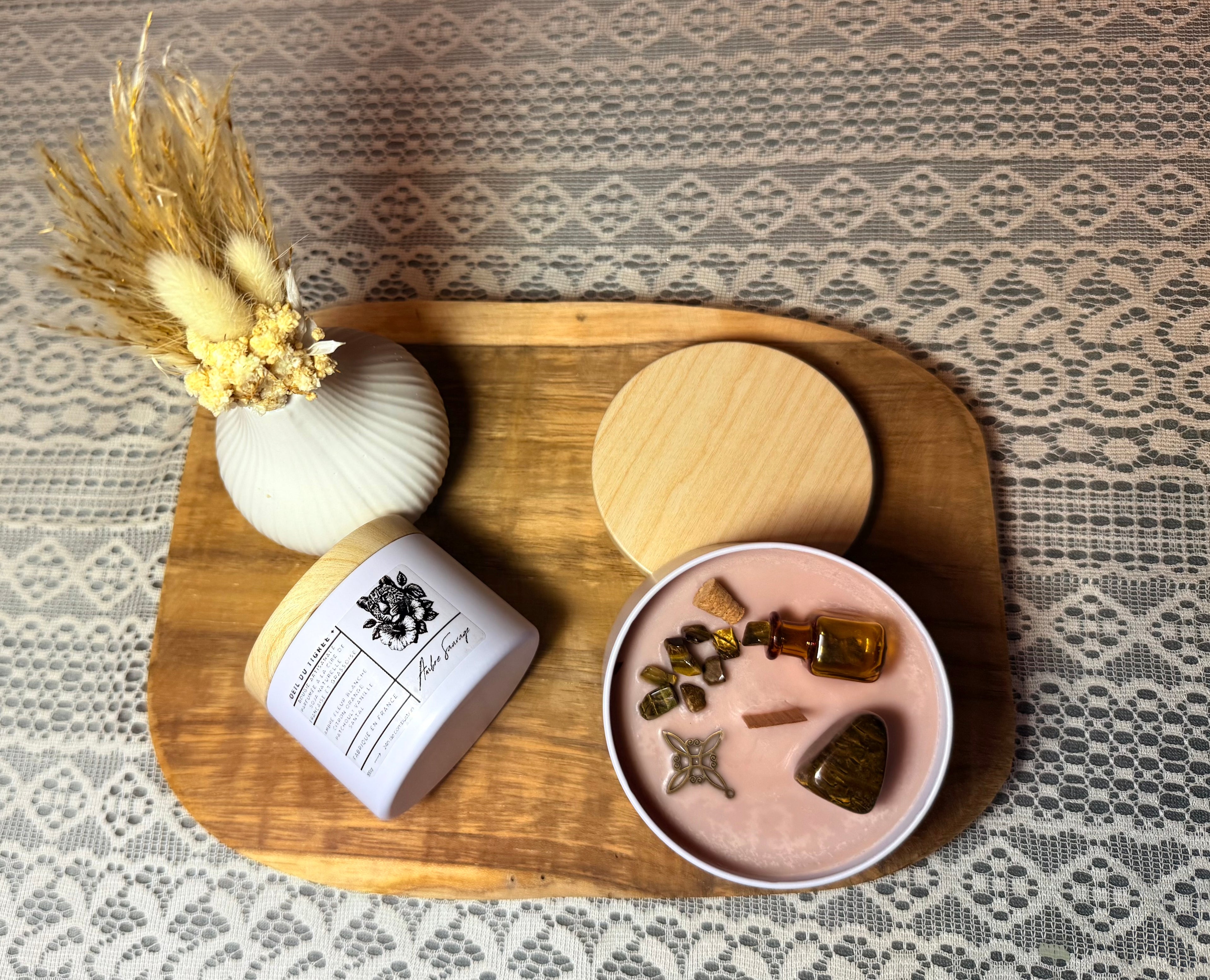 Bougie Ambre sauvage