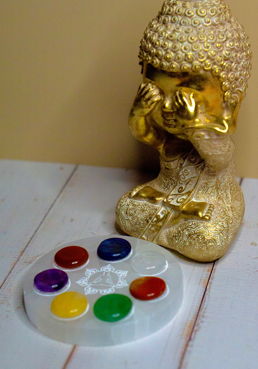 Pierre de rechargement sélénite