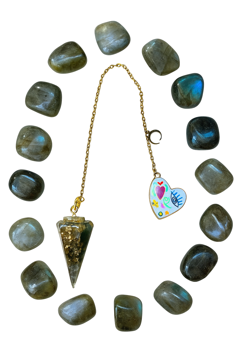 Pendule Divinatoire Or