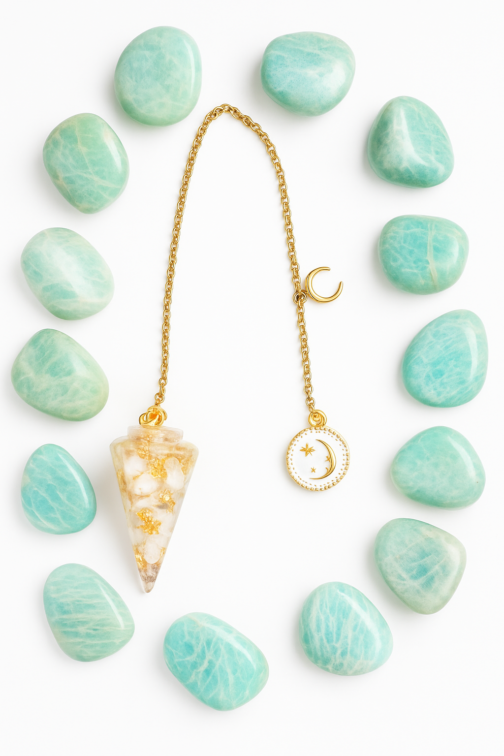 Pendule Divinatoire Or