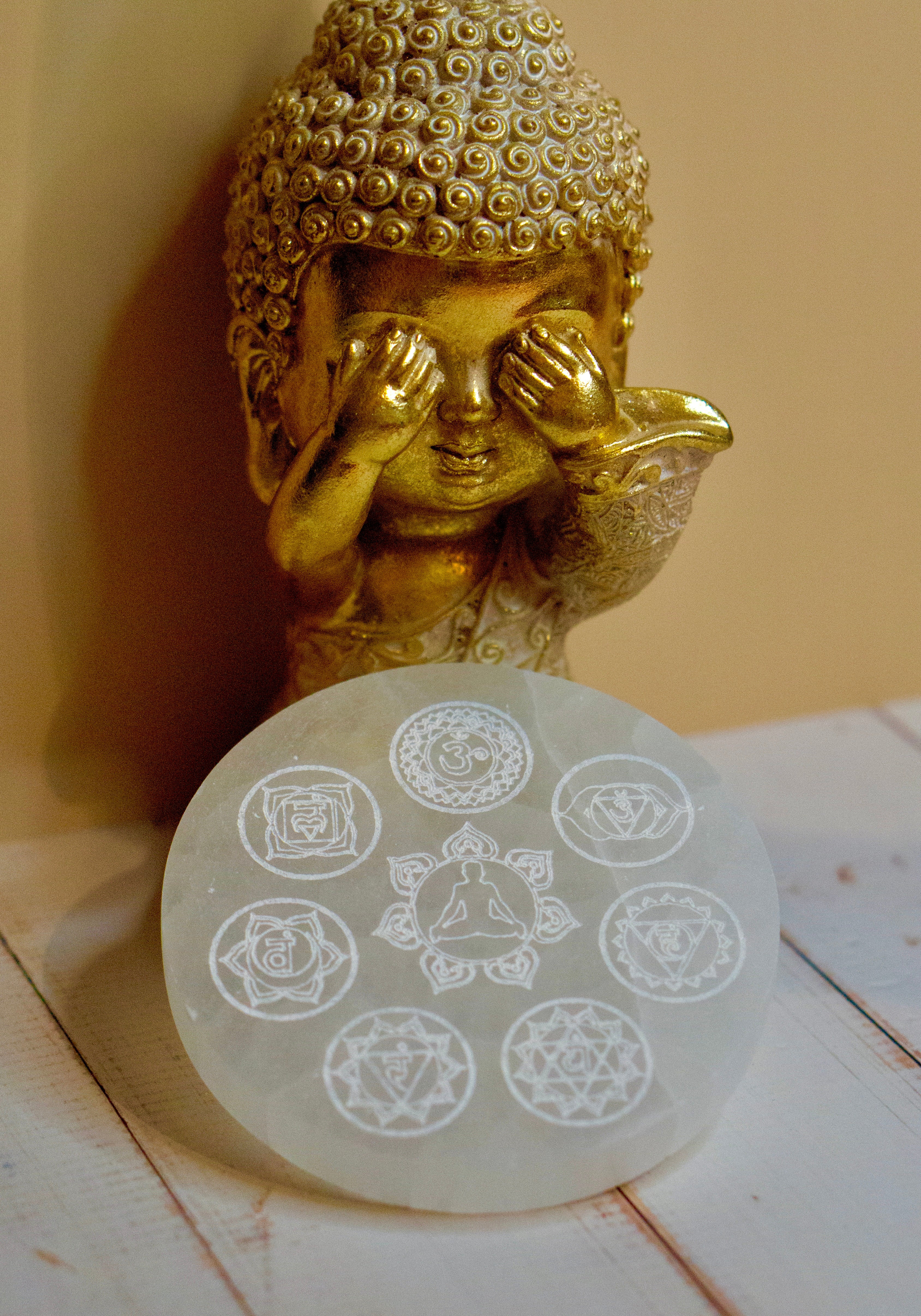 Pierre de rechargement sélénite