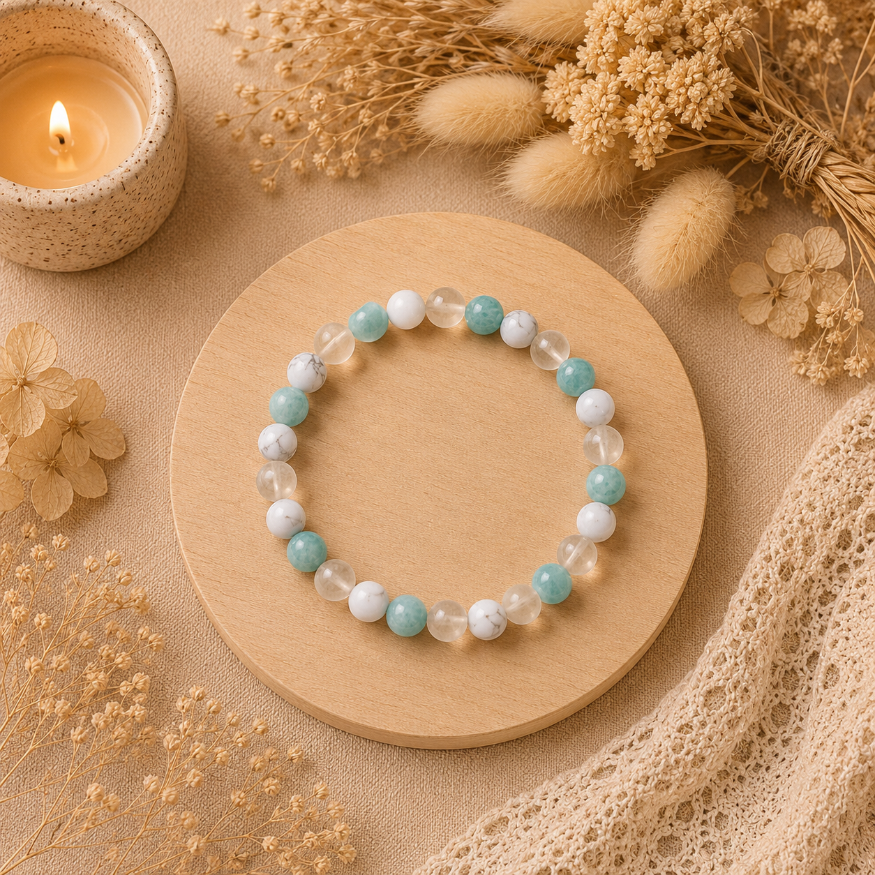 Bracelet Stress & Anxiété – Apaisement & Clarté de l’Esprit