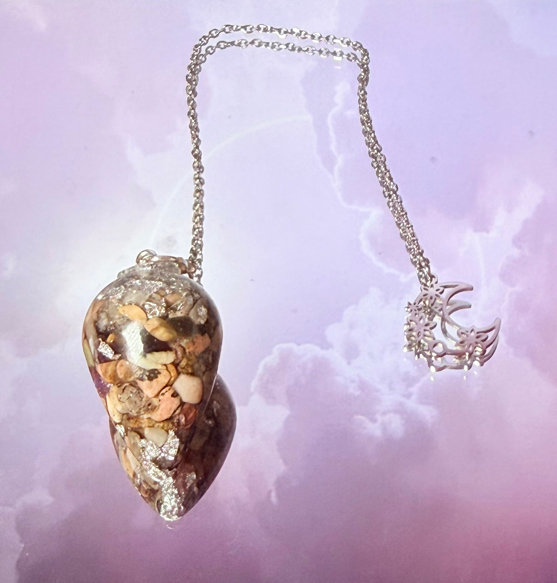Pendule Rhodonite