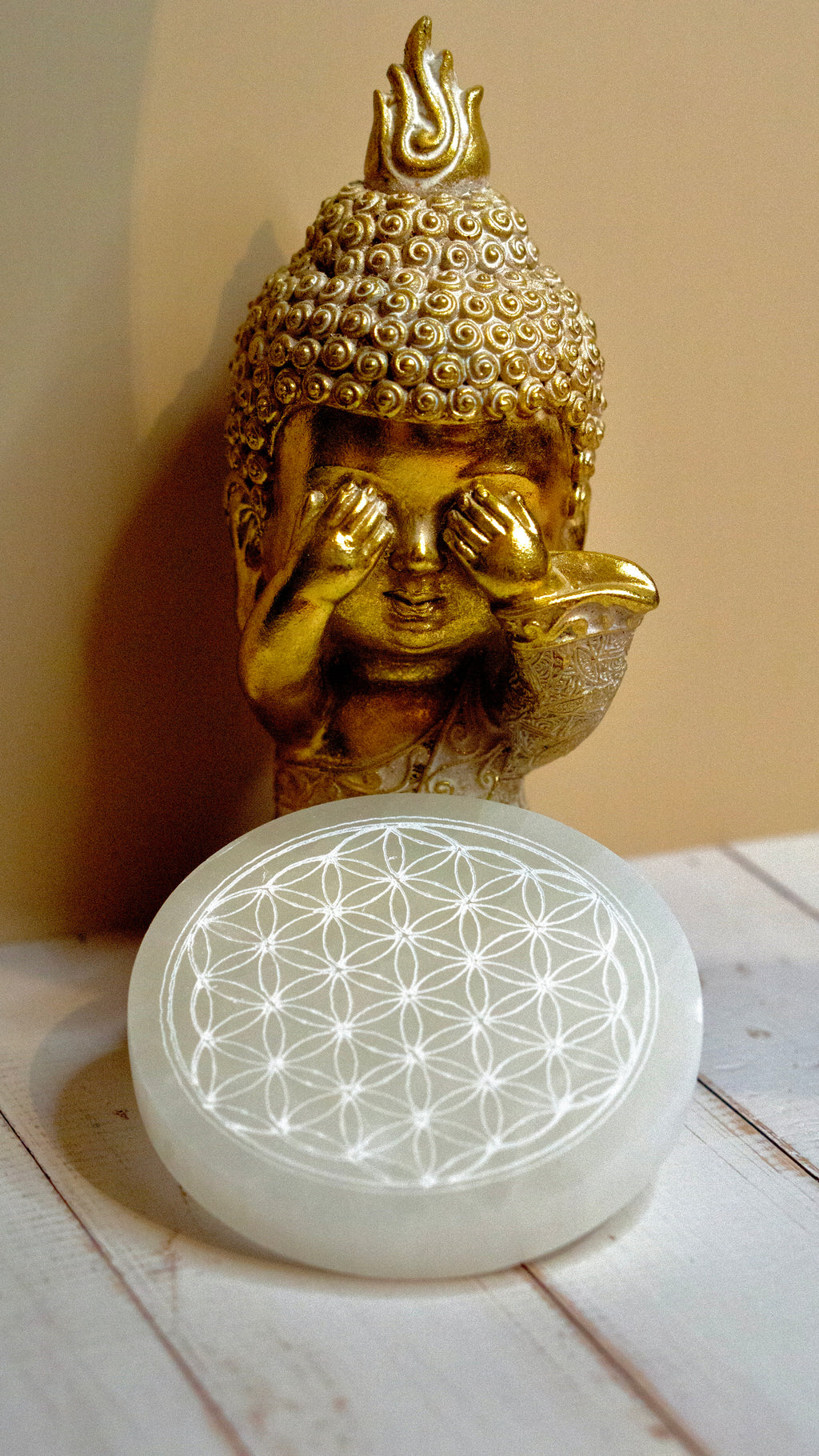 Pierre de rechargement sélénite