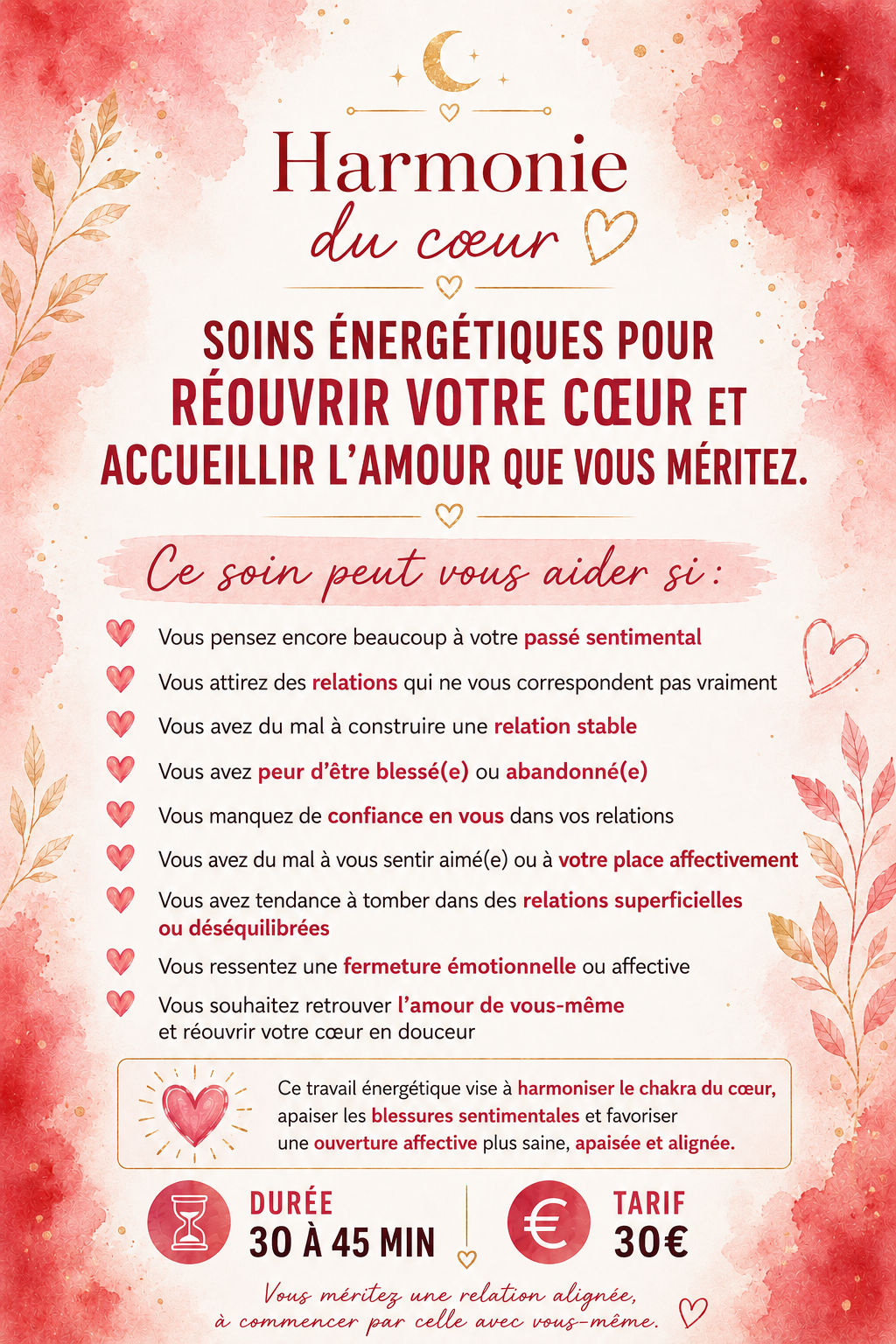 Soin énergétique par thème