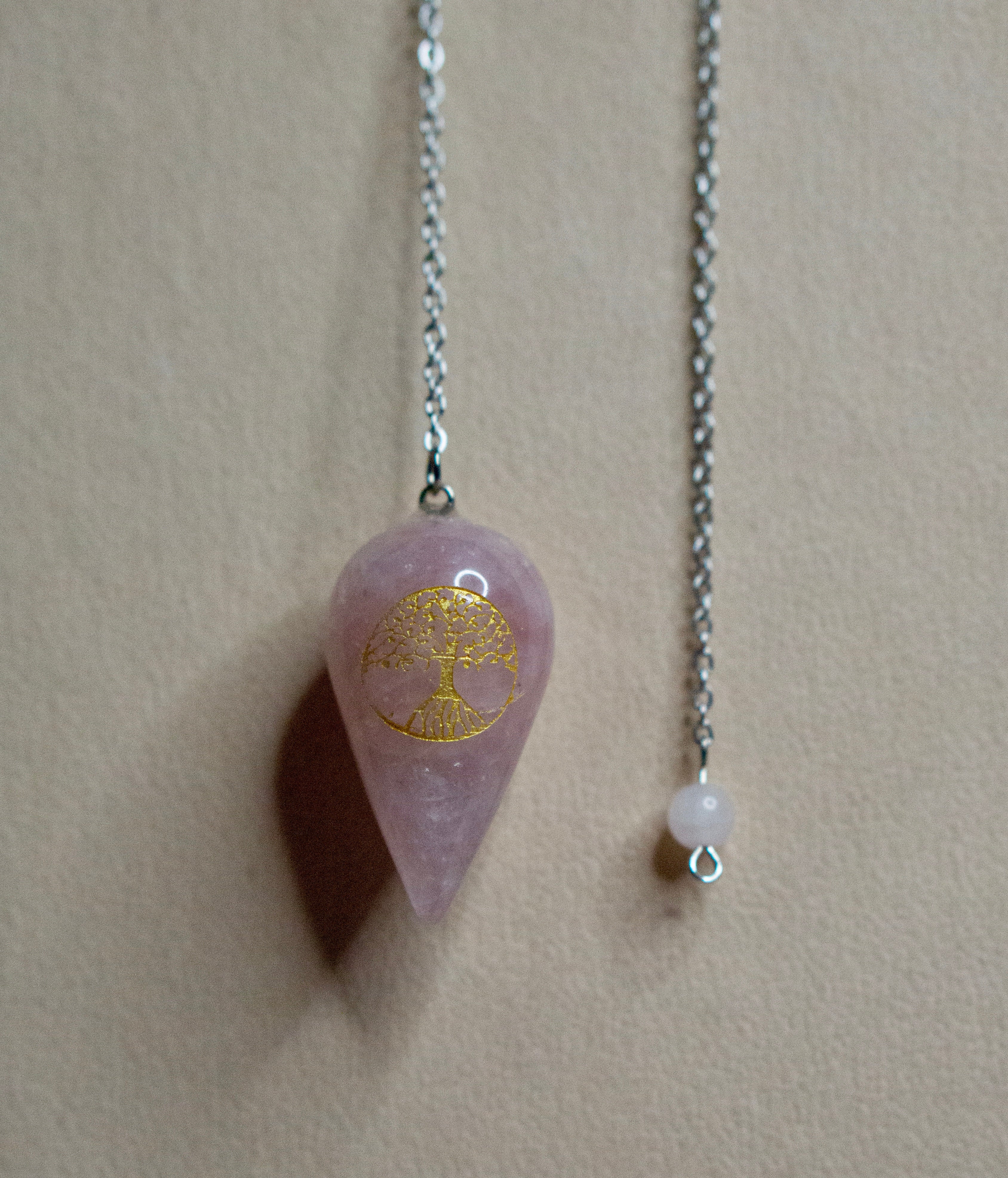 Pendule Quartz Rose