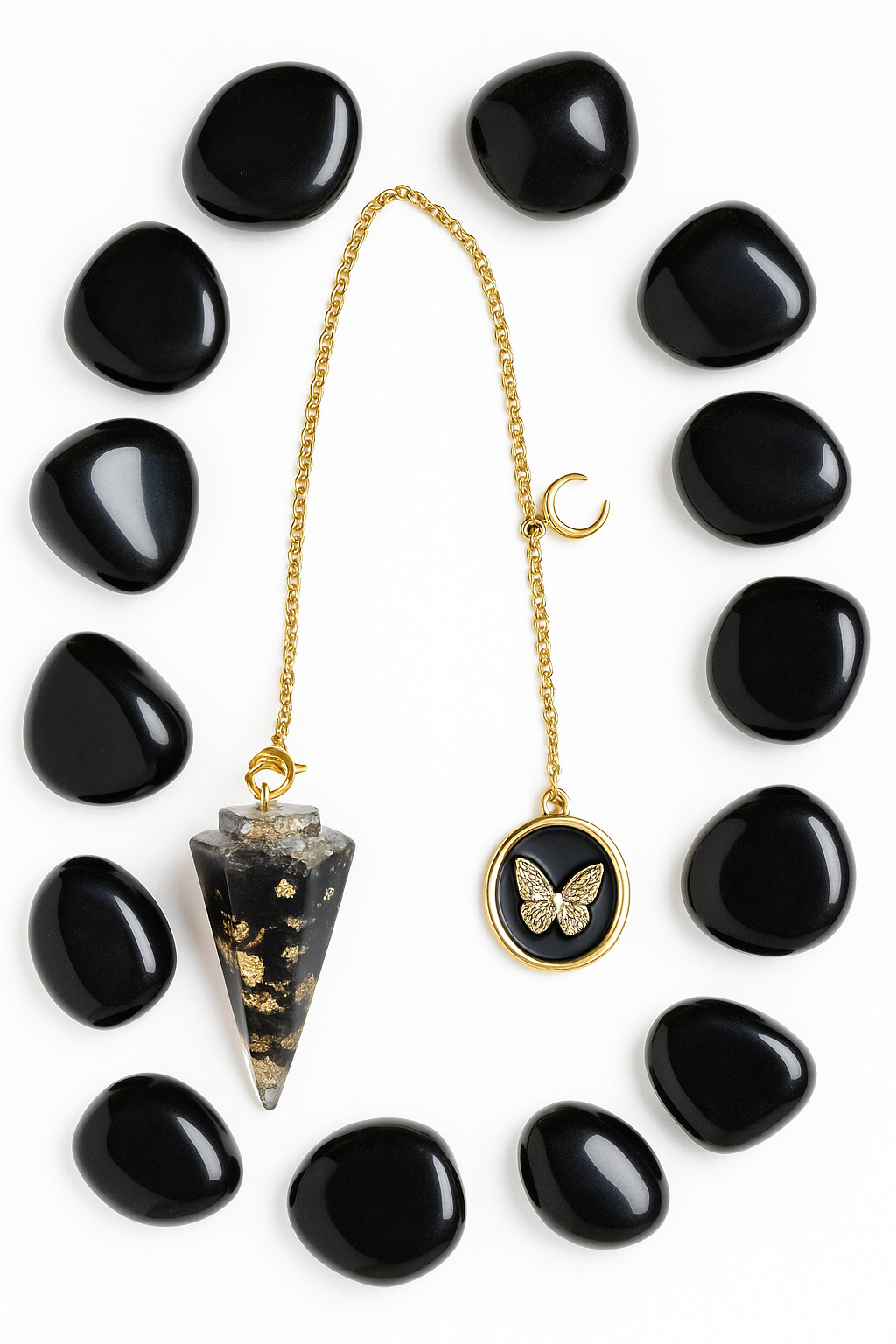 Pendule Divinatoire Or