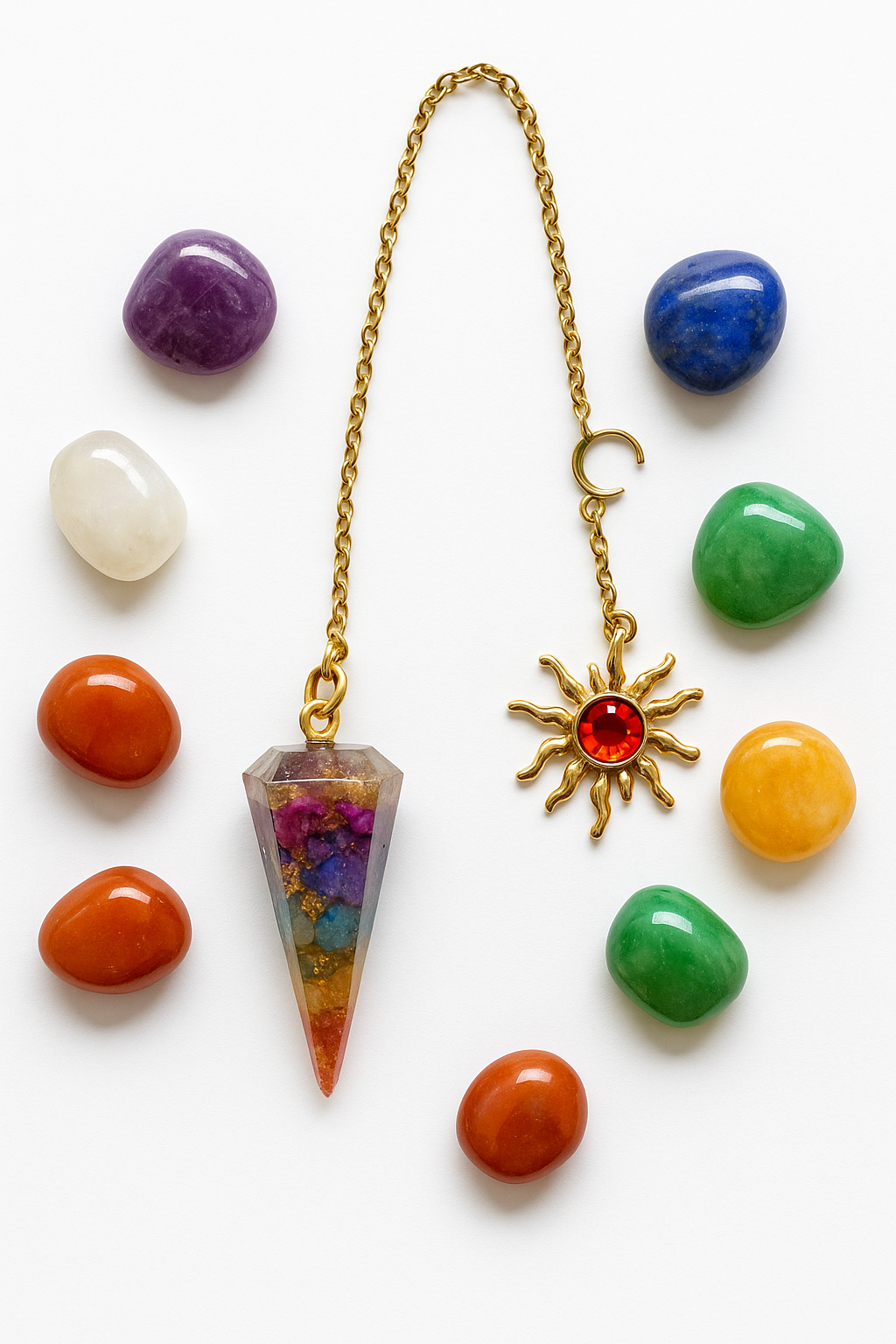 Pendule Divinatoire Or