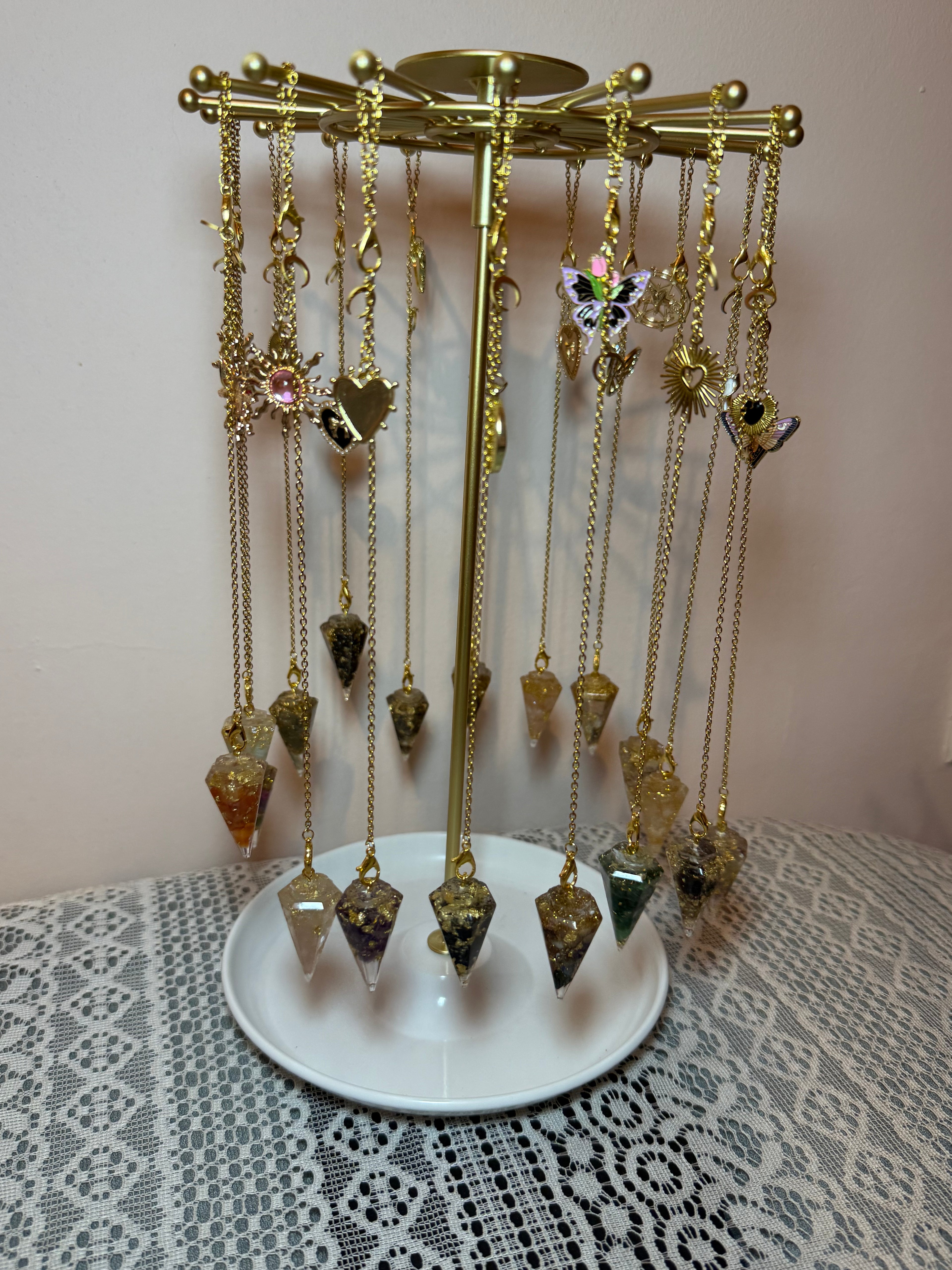 Pendule Divinatoire Or