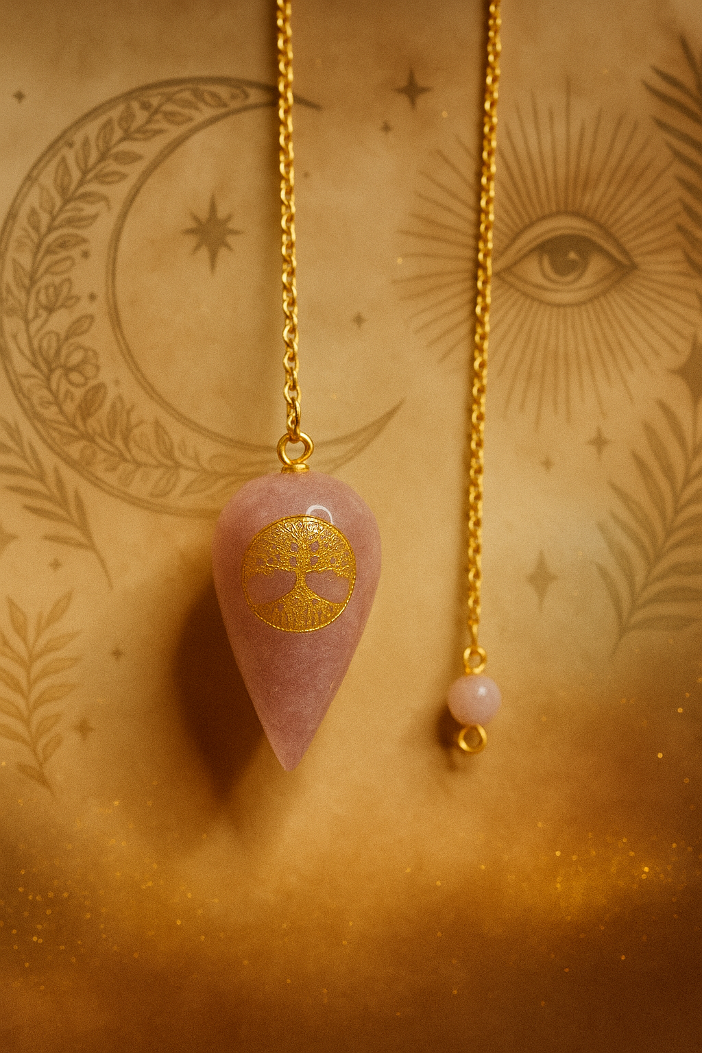 Pendule Quartz Rose