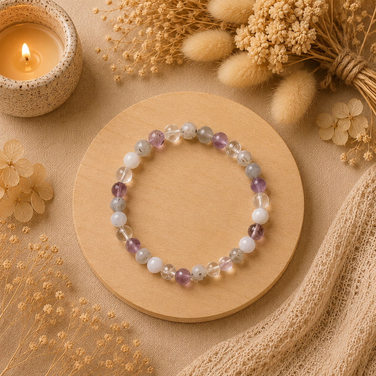 Bracelet Lâcher-prise – Sommeil & Apaisement