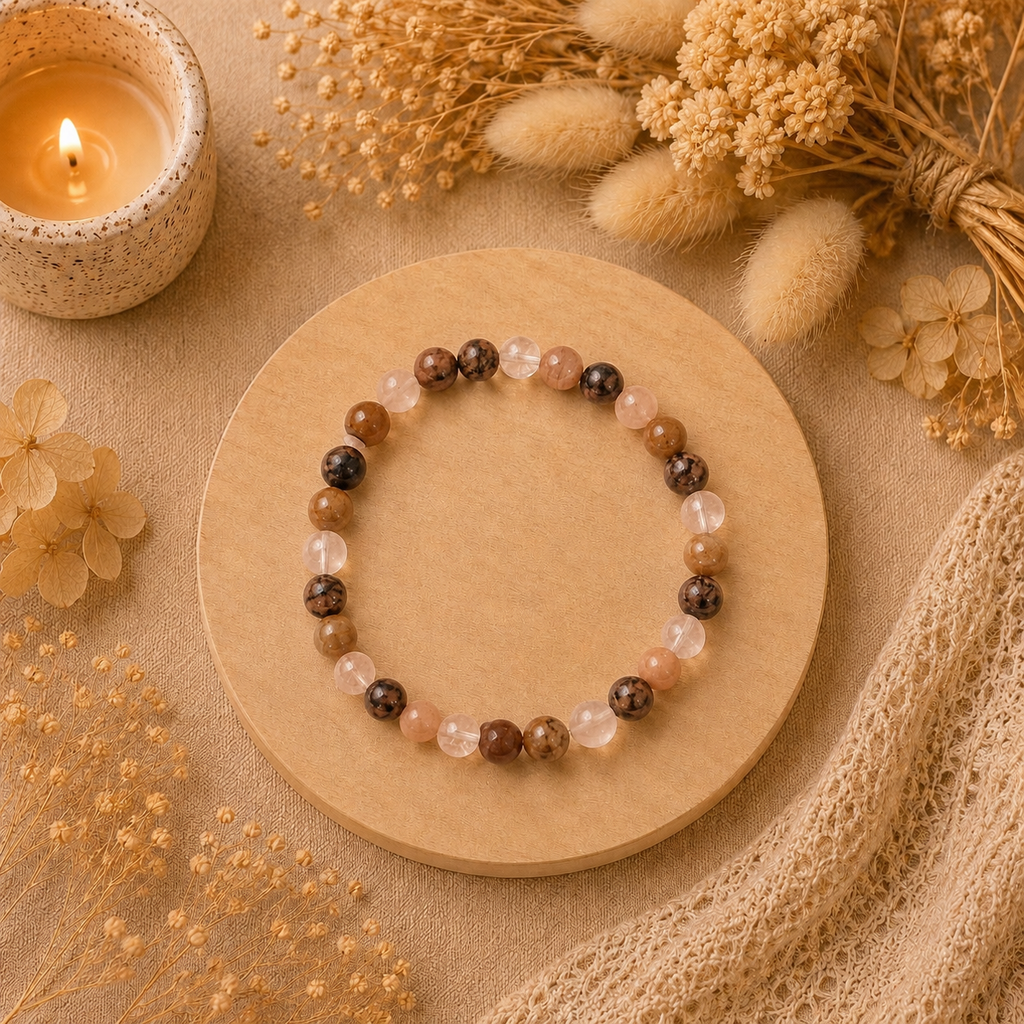 Bracelet Amour – Douceur & Équilibre du Cœur